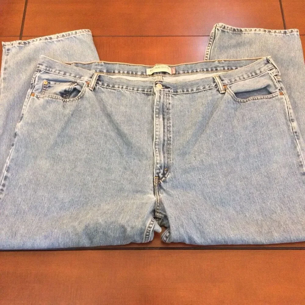 Levi’s 550 relaxed fit big and tall 52 jeans